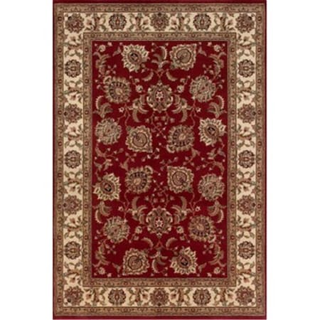 Sphinx By Oriental Weavers Area Rugs, Ariana 117C3 2X3 Rectangle - Red/ Ivory-Polypropylene A117C3060090ST